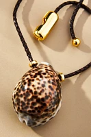 Éliou Recife Large Shell Pendant Necklace
