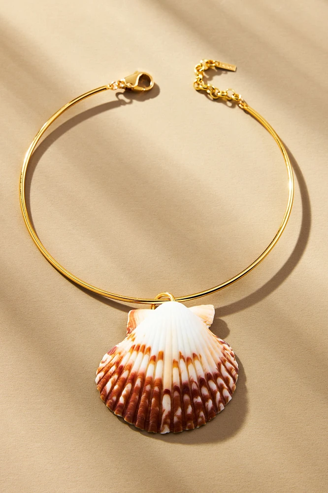 Éliou Mar Shell Pendant Necklace
