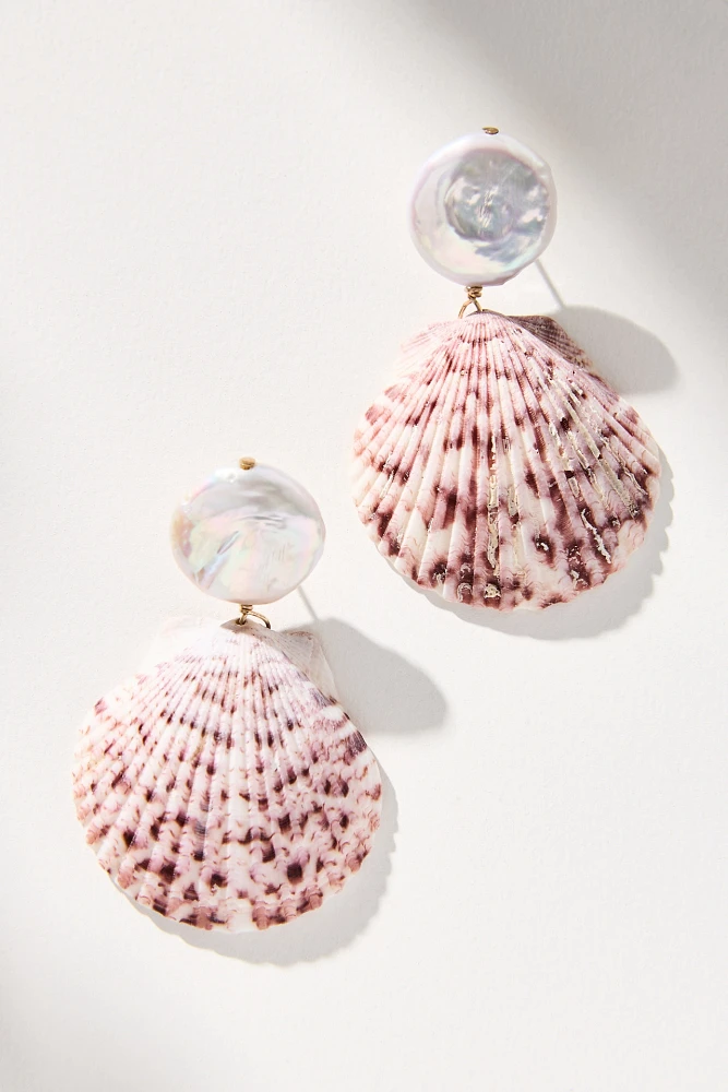 Éliou Isola Shell Drop Earrings
