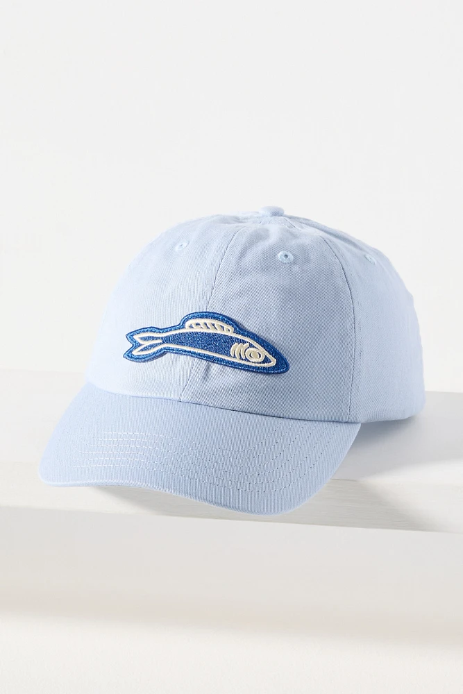 Clare V. Sardine Patch Baseball Cap