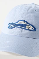 Clare V. Sardine Patch Baseball Cap