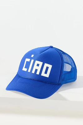 Clare V. Block Ciao Trucker Hat
