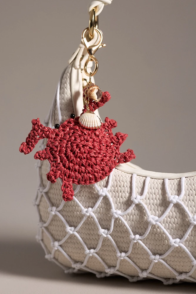 Under the Sea Raffia Bag Charm