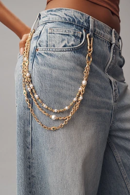 By Anthropologie Layered Pant Chain
