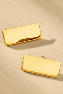 Parker Flat Rectangle Post Earrings