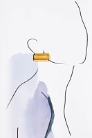 Parker Flat Rectangle Post Earrings