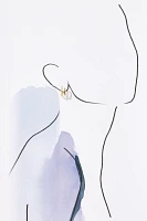 Crystal Capri Post Earrings