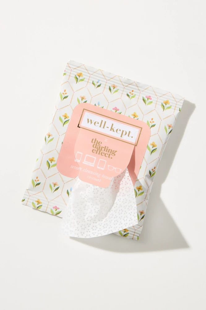 Well-Kept Screen Cleansing Towelettes