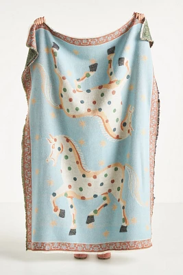Printed Goods Cotton Jacquard Throw Blanket