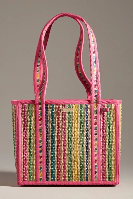 Lorna Murray Mini Raffia Tote