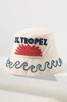 Vacation Beaded Bucket Hat