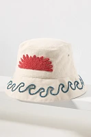 Vacation Beaded Bucket Hat