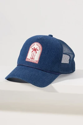 Coney Island Picnic Embroidered Palm Trucker Hat