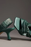 By Anthropologie Twisted Open-Toe Slingback Heels