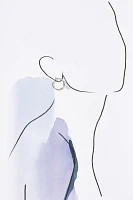 Crystal Multi-Loop Hoop Earrings
