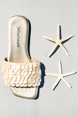 Jeffrey Campbell Fishy Sequin Slide Sandals