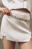 Streets Ahead Leather Chain Belt