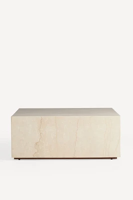 Grayson Square 40" Marble Coffee Table
