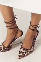 Reformation Paris Lace-Up Heels