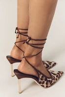 Reformation Paris Lace-Up Heels