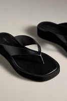 Reformation Eden Platform Thong Sandals