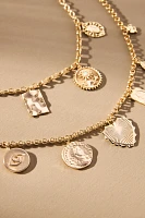Assorted Charms Layered Necklace
