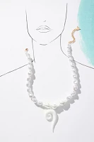 Pearl Spiral Necklace