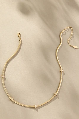Herringbone Spacer Necklace