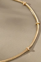 Herringbone Spacer Necklace