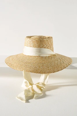 Cheveux Corp. Lampshade Straw Bucket Hat