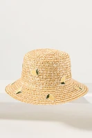 Cheveux Corp. Fruit Patch Straw Bucket Hat
