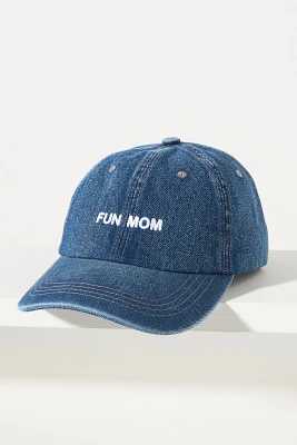 Intentionally Blank Fun Mom Baseball Cap