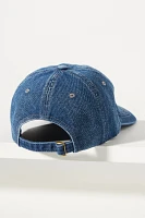 Intentionally Blank Dog Mom Embroidered Denim Baseball Cap