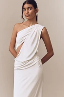 MISHA Solstice Cupro Cutout Maxi Dress