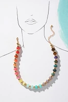 Rainbow Beaded Necklace