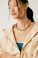 Rainbow Beaded Necklace