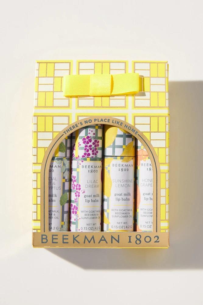 Beekman 1802 -Piece Lip Balm Set