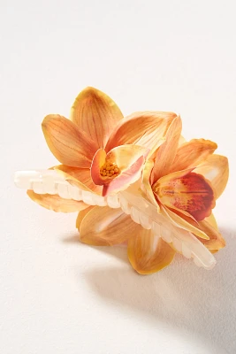 Hawaiian Flower Hair Claw Clip