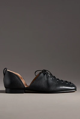Silent D Palkie Lace-Front Flats