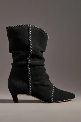 Silent D Elle Stitched Scrunch Boots