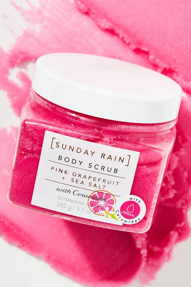 Sunday Rain Pink Grapefruit & Sea Salt Body Scrub