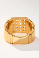 Luv Aj Pavé Square Signet Ring