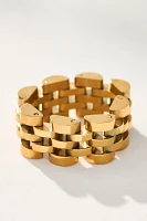 Luv Aj Mixed Metal Timepiece Ring