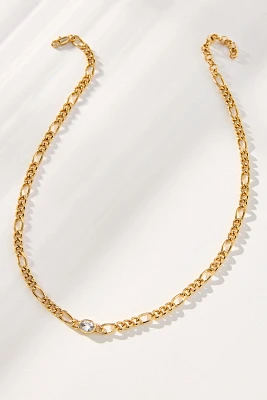 Luv Aj Oval Bezel Chain Necklace
