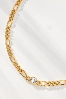 Luv Aj Oval Bezel Chain Necklace