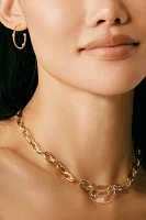 Chain Link Pendant Necklace