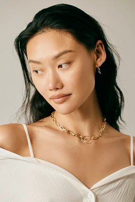 Chain Link Pendant Necklace