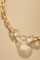 Chain Link Pendant Necklace