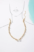 Chain Link Pendant Necklace