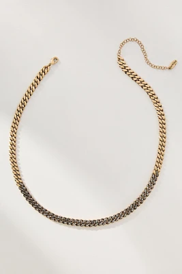 By Anthropologie Gradient Braided Chain Necklace
